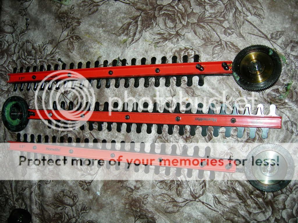 LOT Homelite Hedge Trimmer Blade Assembly Model UT44110A eBay